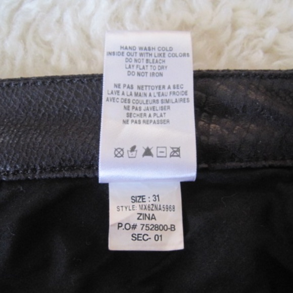 JOE'S Jeans Zina Snake Pattern Skinny Ankle Jeans - Picture 6 of 8